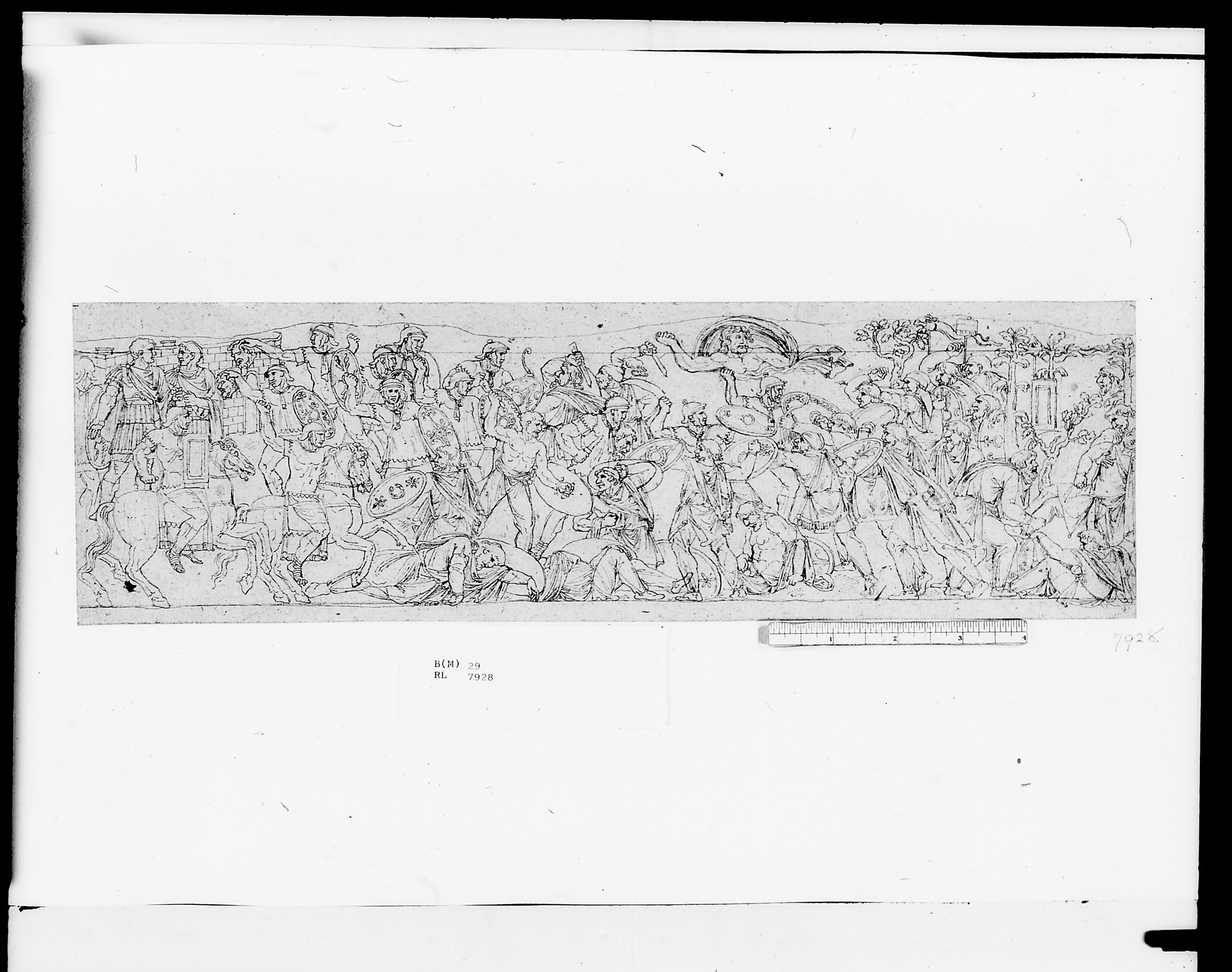 Pietro Santi Bartoli Scenes From Trajan S Column The First Battle With The Dacians