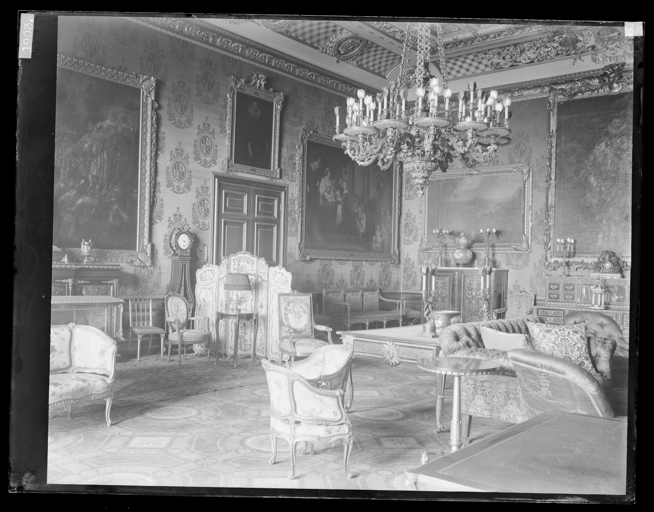 Attributed to Edward Kemp (1872-1956) - Glass plate negative: Rubens ...