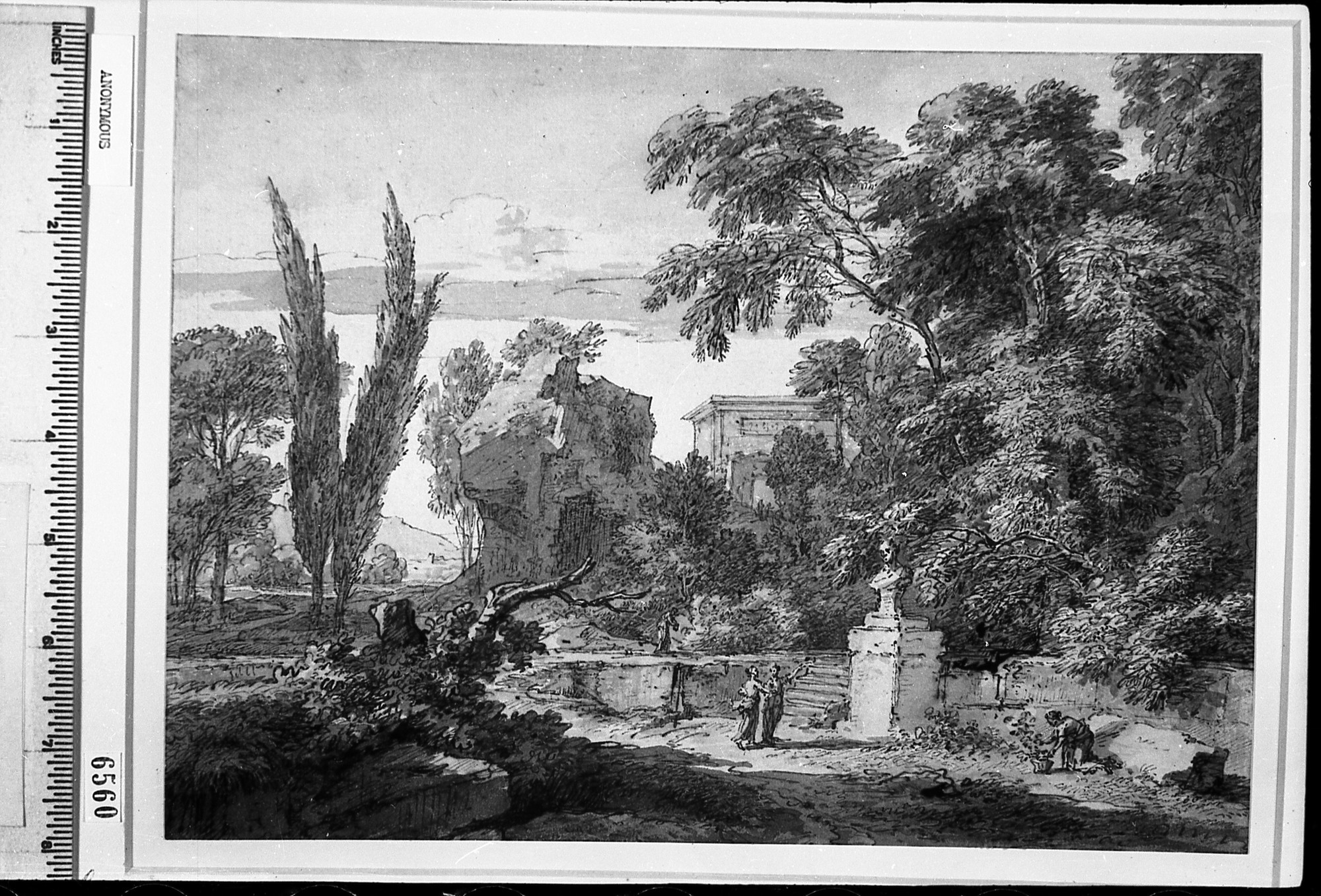 Style of Isaac De Moucheron (1667-1744) - Imaginary classical landscape