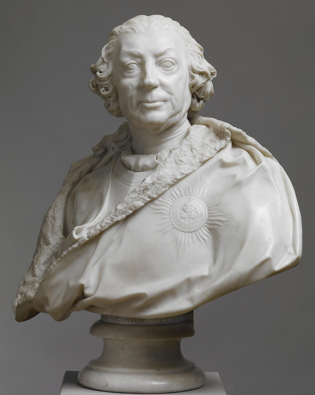 Louis-François Roubiliac, a native of Lyon, learnt his art in Dresden with Balthasar Permoser and in Paris with Nicolas Coustou. Disappointed by his failure to achieve first prize in the Prix de Rome he moved to London in 1730. Though not himself a