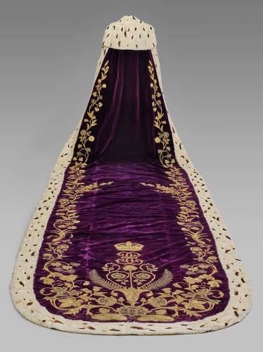 Queen Elizabeth's Robe of Estate (Coronation Robe)