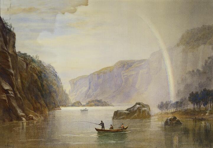 A Salmon Cast on the Alten