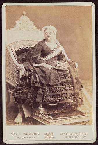 Queen Victoria (1819-1901) as Empress of India