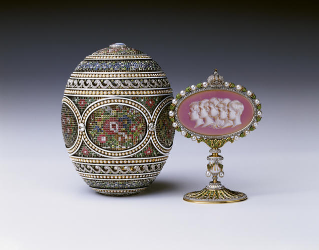 Master: The Mosaic Egg and Surprise
Item: Imperial Easter Egg Master: The Mosaic Egg and Surprise
Item: Imperial Easter Egg