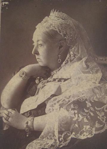 Portrait of Queen Victoria (1819-1901) during her Diamond Jubilee, 1897