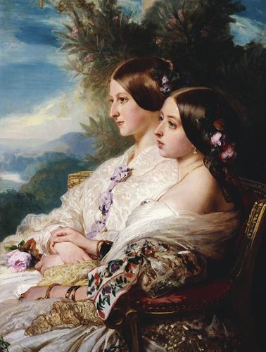 The Cousins: Queen Victoria (1819-1901) and Victoire, Duchesse de Nemours (1822-57)