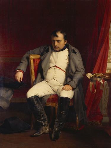 Napoleon at Fontainebleau, 31 March 1814 Napoleon at Fontainebleau, 31 March 1814