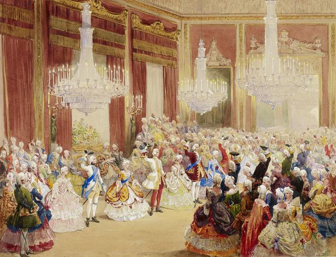 The 1745 Fancy Ball at Buckingham Palace, 6 June 1845