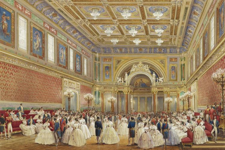 The Ballroom, Buckingham Palace, 17 June 1856