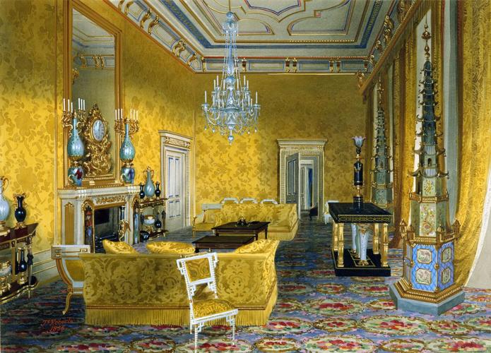 The Yellow Drawing Room at Buckingham Palace The Yellow Drawing Room at Buckingham Palace