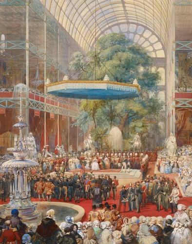 The opening of the Great Exhibition 1851