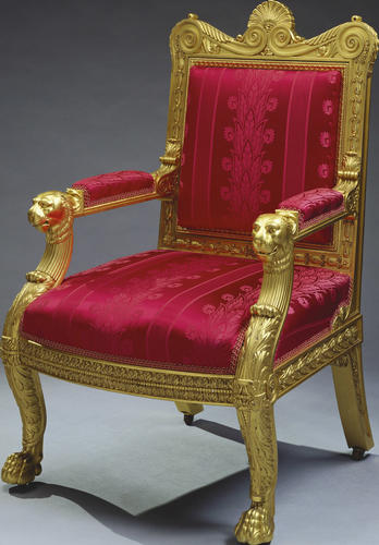 Master: Set of open armchairs