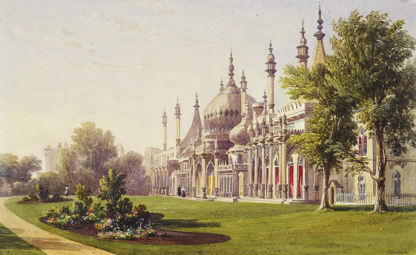 Brighton Pavilion: garden front