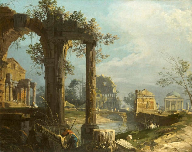 A Capriccio View with Ruins
