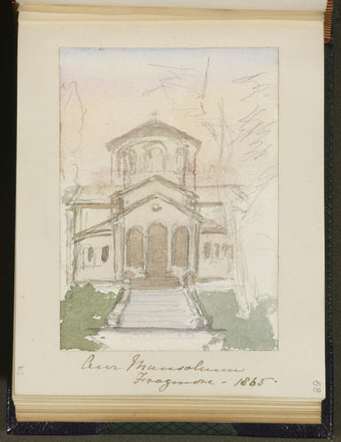 Master: SKETCHES FROM NATURE V. R. 1862 TO 1864
Item: Our Mausoleum Frogmore