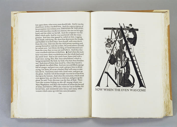 The Four Gospels of the Lord Jesus Christ, according to the Authorized version of King James I ; illustrated by Eric Gill The Four Gospels of the Lord Jesus Christ, according to the Authorized version of King James I ; illustrated by Eric Gill