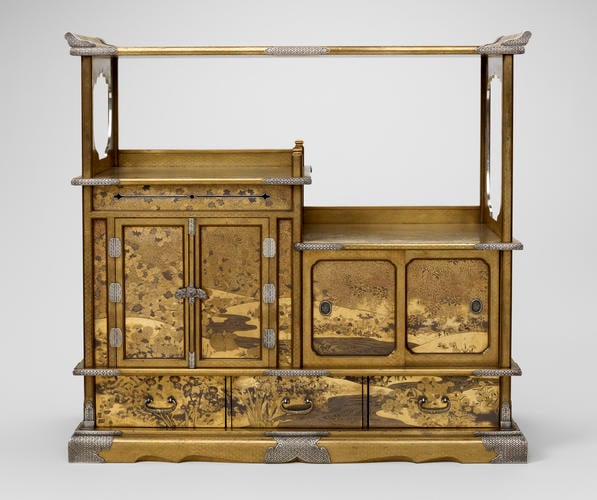 Cabinet with shelves (shodana) Cabinet with shelves (shodana)