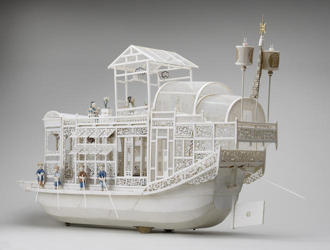 Chinese boat model