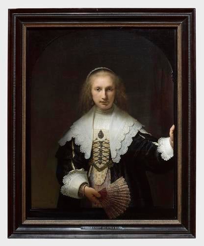Frame for RCIN 405352, Rembrandt, Agatha Bas