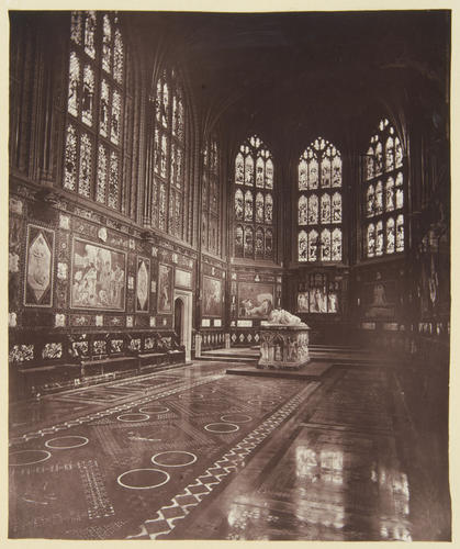 The north side of the interior of the Albert Memorial Chapel, Windsor
