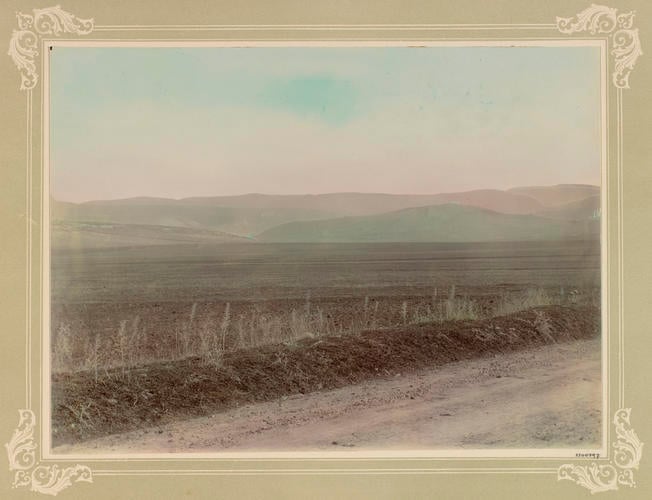 The Field of Balaklava : the scene of the Charge of the Light Brigade. [Crimean battlefields, 1900-1901 . . . presented by Charles J. Cooke]