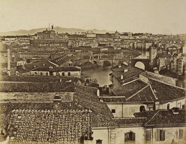 A general view of Rome