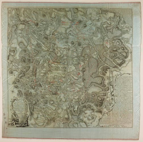 Map of the Battle of Wilhelmsthal, 1762 (Wilhelmsthal, Hesse, Germany) 51?24'00