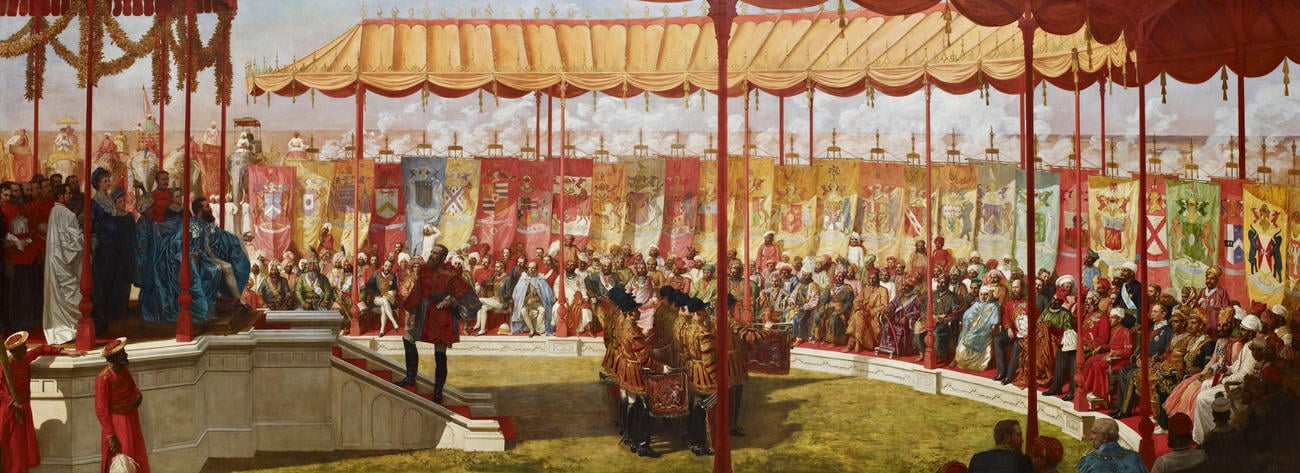 The Imperial Assemblage held at Delhi, 1 January 1877