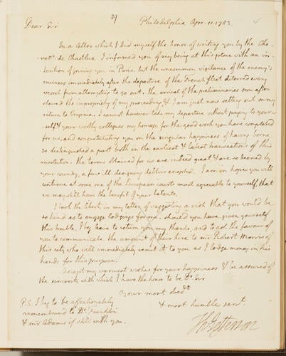 Autograph letters from the correspondence of John Jay . . . from 1776 to 1794 : bearing upon the American Revolution, and the treaties between the United States and Great Britain negociated by Jay in 