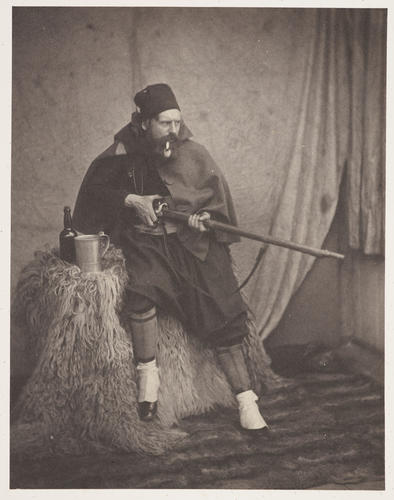 A Zouave [Roger Fenton] [Photographic Views and Portraits of the Crimean Campaign, Box 4]
