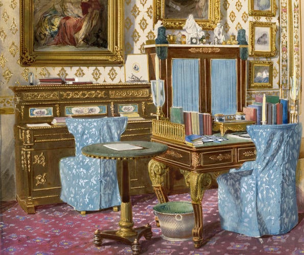 Prince Consort's Sitting Room, Windsor, c. 1860 Prince Consort's Sitting Room, Windsor, c. 1860