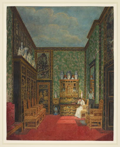 Frogmore House: The Green Closet