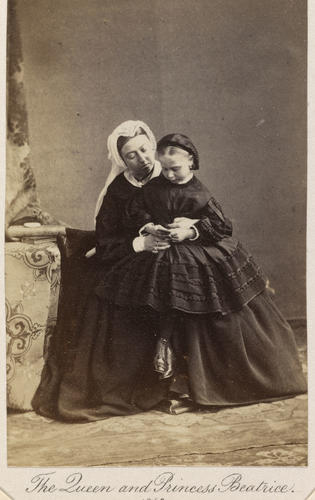 Queen Victoria (1819-1901) and Princess Beatrice (1857-1944) Queen Victoria (1819-1901) and Princess Beatrice (1857-1944)