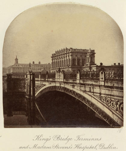 'King's Bridge Terminus and Madam Stevens's Hospital, Dublin'