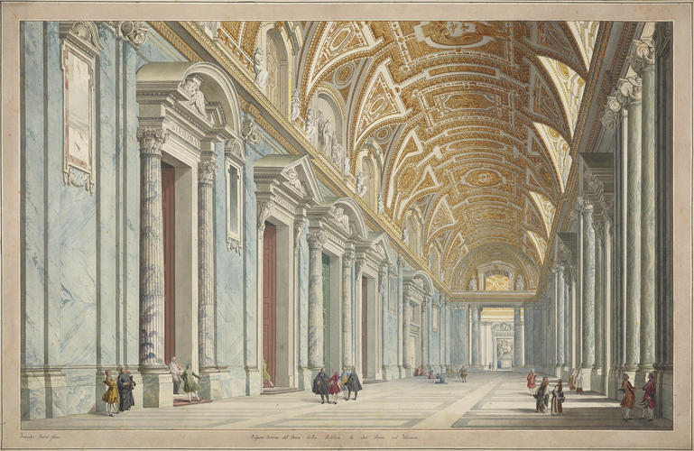 Master: Views of St Peter's Basilica
Item: Prospetto Interno del Portico della Basilica di San Pietro nel Vaticano