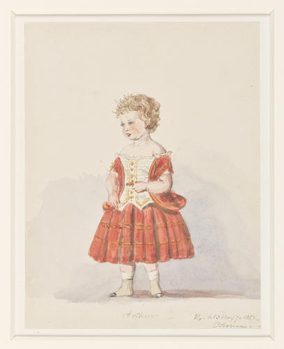 Master: Sketches of the Royal Children by V. R. from 1841-1859
Item: Arthur