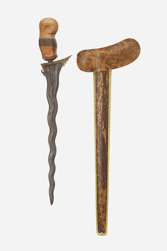 Kris and scabbard Kris and scabbard