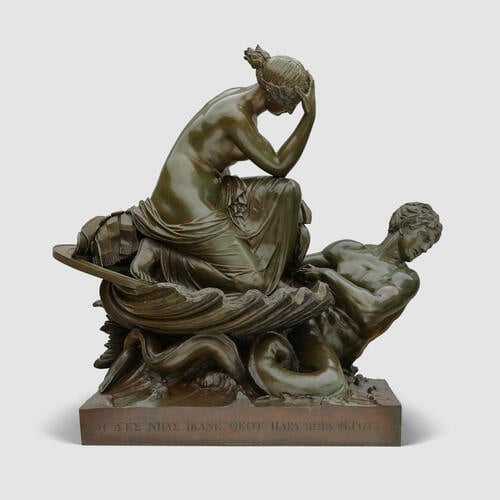 Thetis returning from Hephaestus with the arms of Achilles