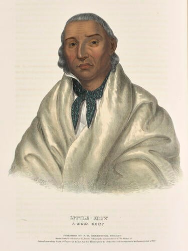 History of the Indian tribes of North America : with biographical sketches and anecdotes of the principal chiefs. Embellished with one hundred and twenty portraits from the Indian Gallery in the Department of War, at Washington ; v. 1 / by Thomas L. M'Kenney. . . and James Hall