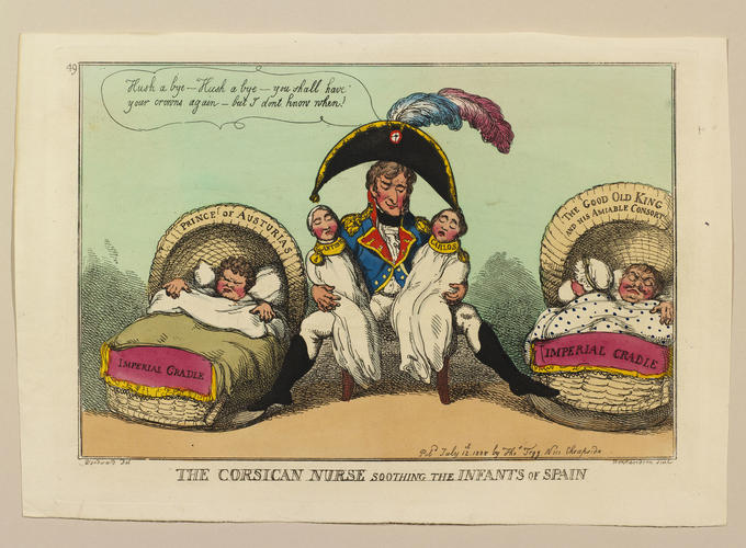 The Corsian Nurse soothing the Infants of Spain
