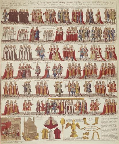 Coronation Procession of James II, 1685