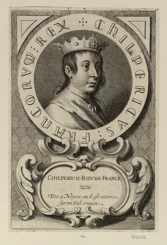 CHILPERIC II ROY DE FRANCE
