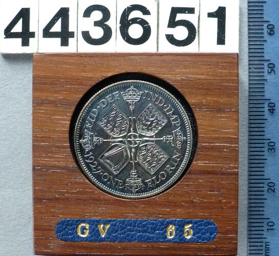 George V Proof florin George V Proof florin