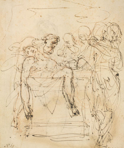 Recto: The Entombment. Verso: Mary Magdalen (?) Recto: The Entombment. Verso: Mary Magdalen (?)