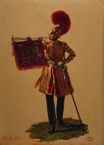 Trumpeter William Batley (b. 1801), 2nd Life Guards