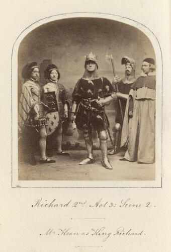 Richard 2nd, Act 3, Scene 2; Mr Kean as King Richard Richard 2nd, Act 3, Scene 2; Mr Kean as King Richard