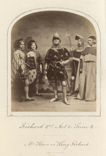 Richard 2nd, Act 3, Scene 2; Mr Kean as King Richard