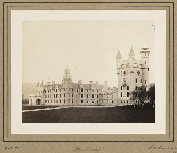 Front View of Balmoral Castle