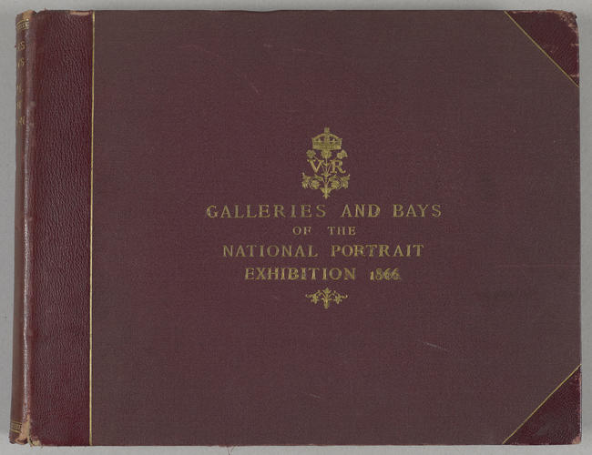 Galleries and Bays of the National Portrait Exhibition, 1866, shown in seventy-seven photographs