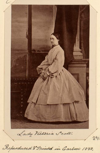 Lady Victoria Scott, later Marchioness of Lothian (1845-1938)